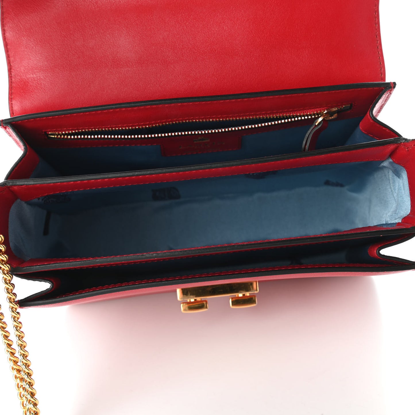 Smooth Calfskin Small Jiji Shoulder Bag Red