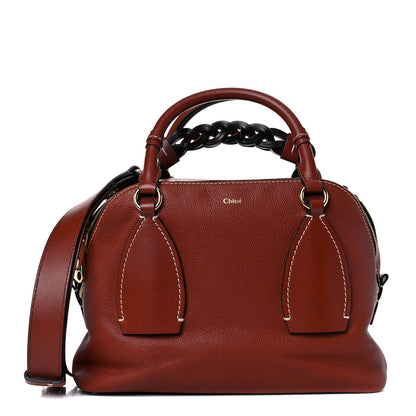 Chloe Calfskin Medium Daria Sepia Brown 1 of 14