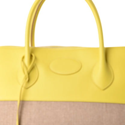 Hermes Toile De Camp Evercolor Bolide 45 Ficelle Lime 9 of 10