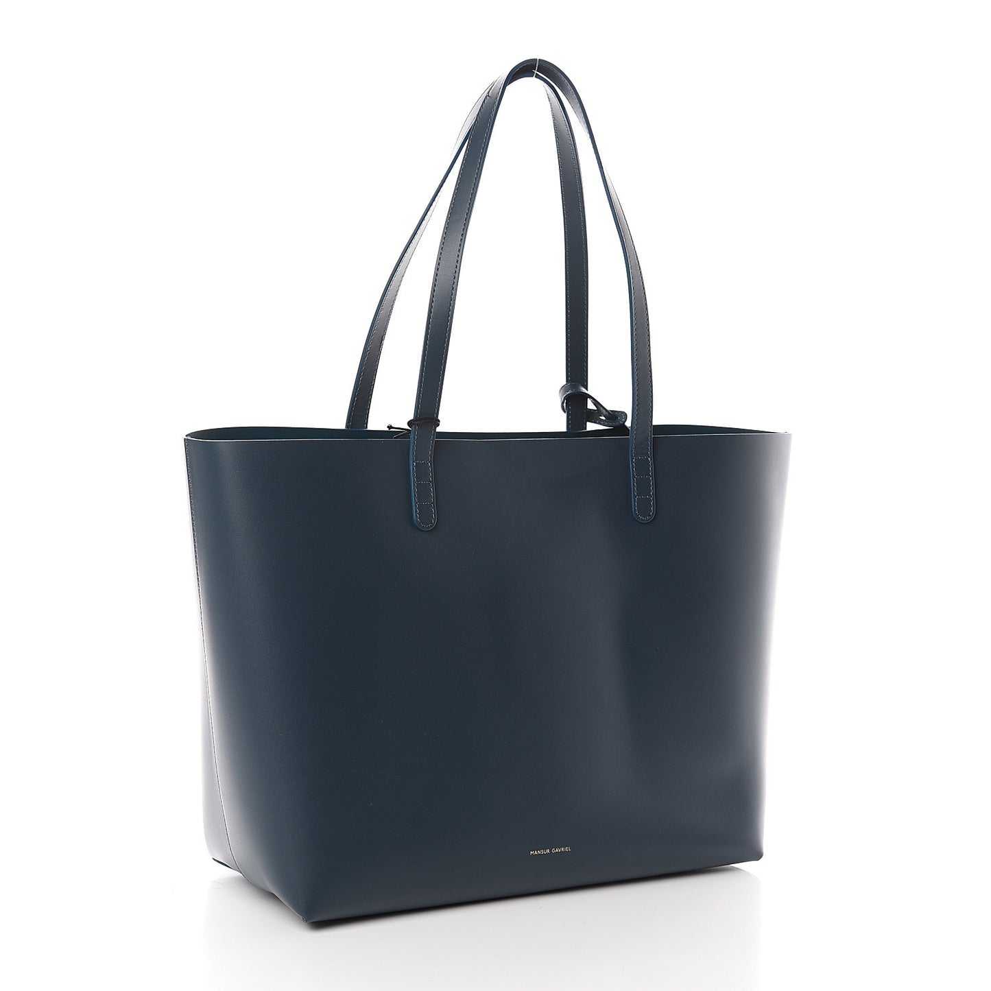 Calfskin Large Shopping Tote Blue