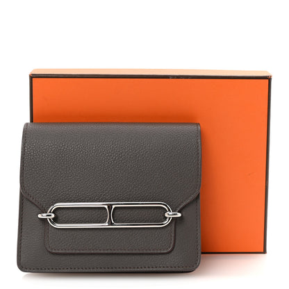 Hermes Evercolor Roulis Slim Wallet Etain 9 of 9