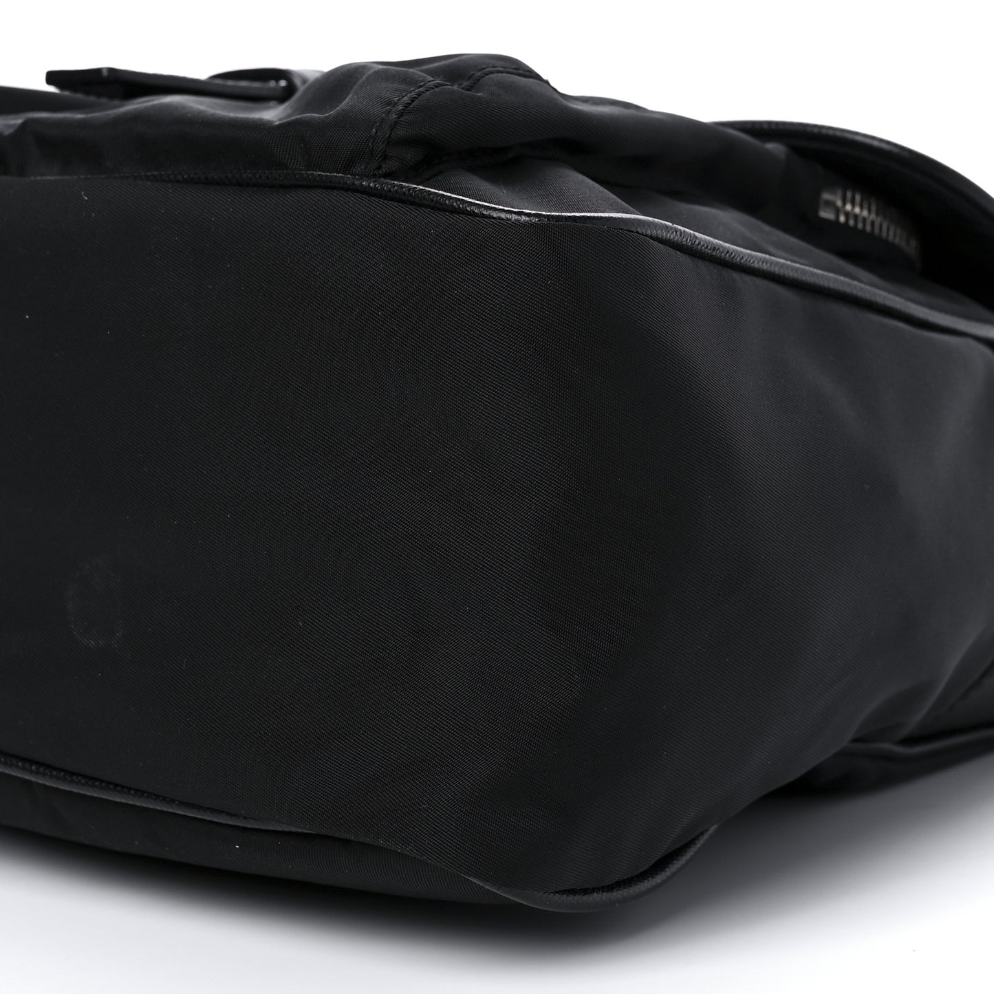 Nylon Vela Shoulder Bag Black
