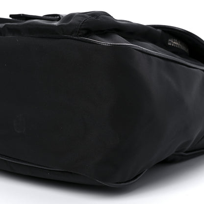 Prada Nylon Vela Shoulder Bag Black 9 of 9