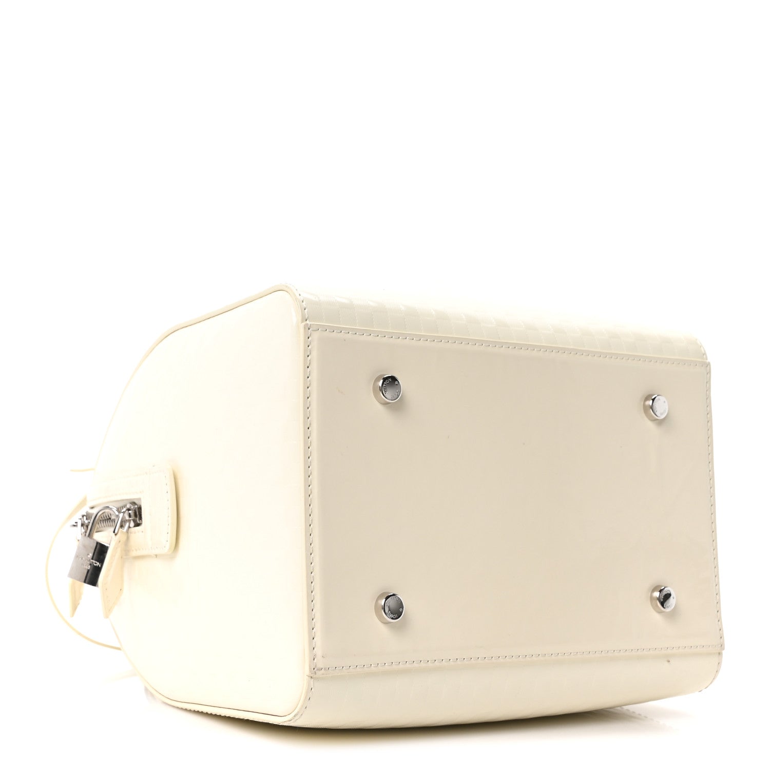 Louis Vuitton Damier Facette Speedy Cube MM Creme 4 of 9