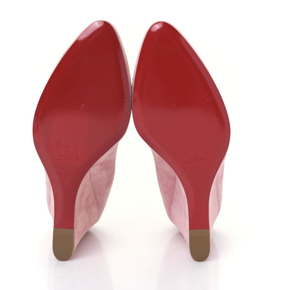 Christian Louboutin Veau Velours Tanja 40 Light Pink 5 of 7