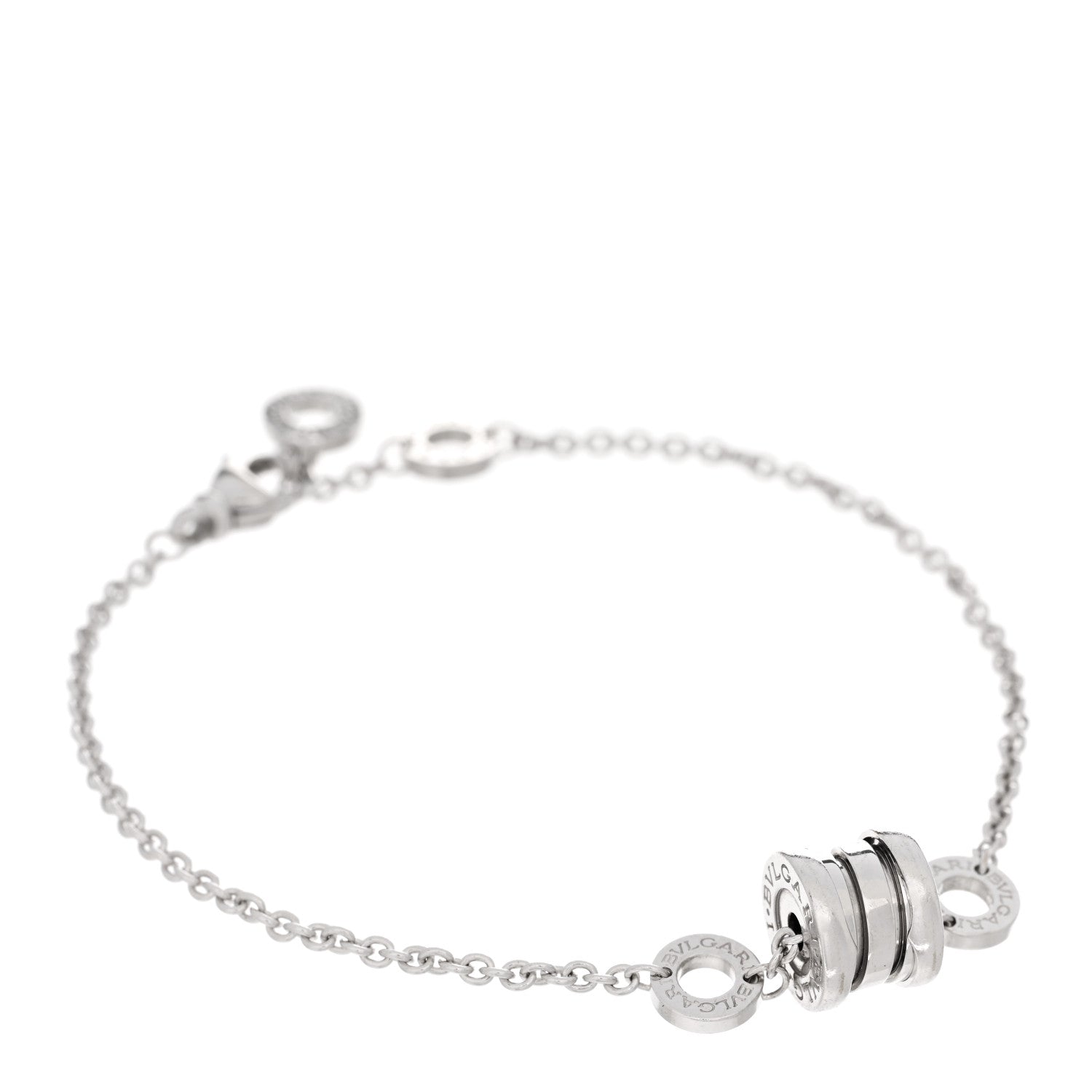 Bulgari 18K White Gold B.Zero1 Bracelet SM 1 of 4