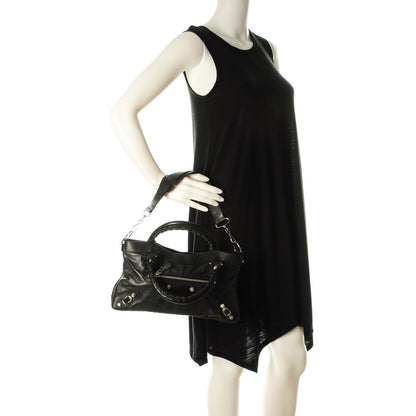 Balenciaga Agneau Giant 12 Silver Hardware First Black 2 of 8