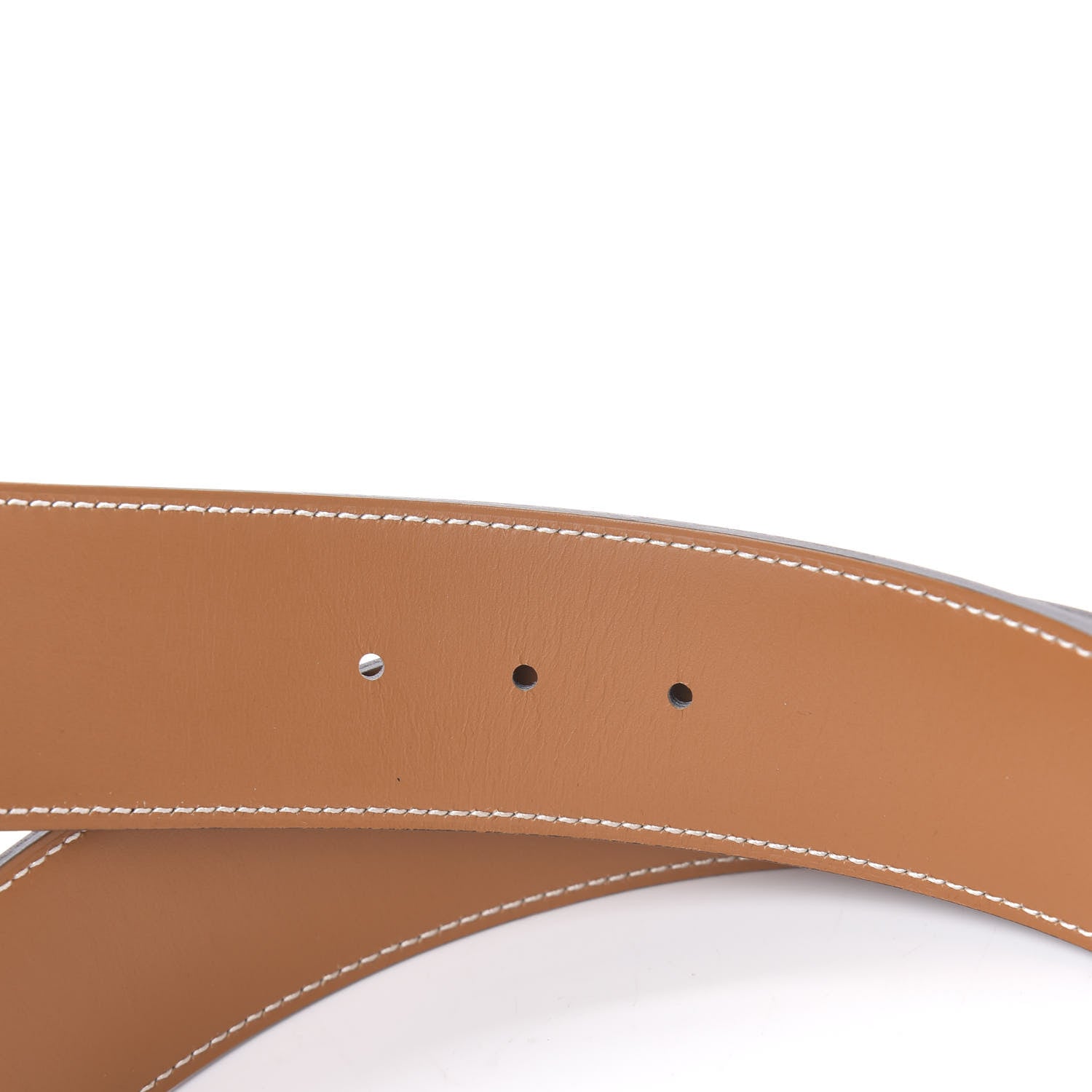 Hermes Box Chamonix 42mm Constance H Belt 80 Black Natural 4 of 6