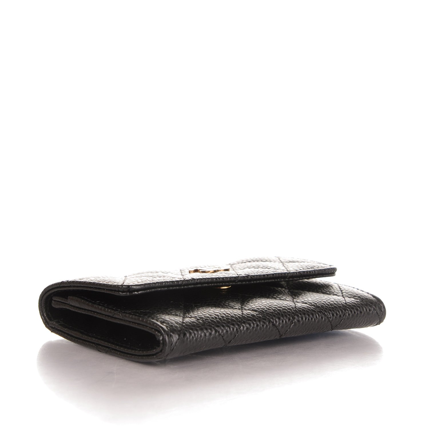 Chanel Caviar Quilted Flap Card Holder Black 5 of 8
