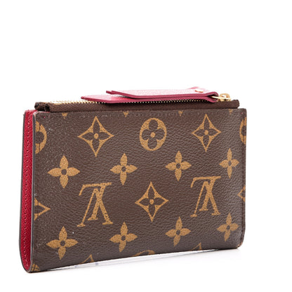 Louis Vuitton Monogram Adele Compact Wallet Fuchsia 3 of 7