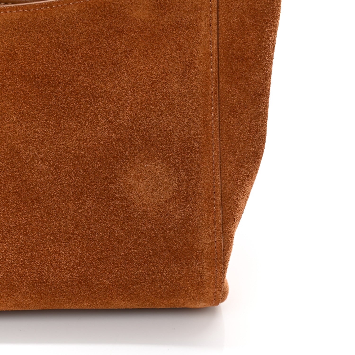 Saint Laurent Smooth Calfskin Suede Medium Reversible Monogram Kate Satchel Light Ochre 20 of 21