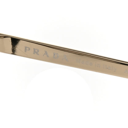 Prada Acetate Metal Cinema Sunglasses SPR 12Q Black 5 of 11