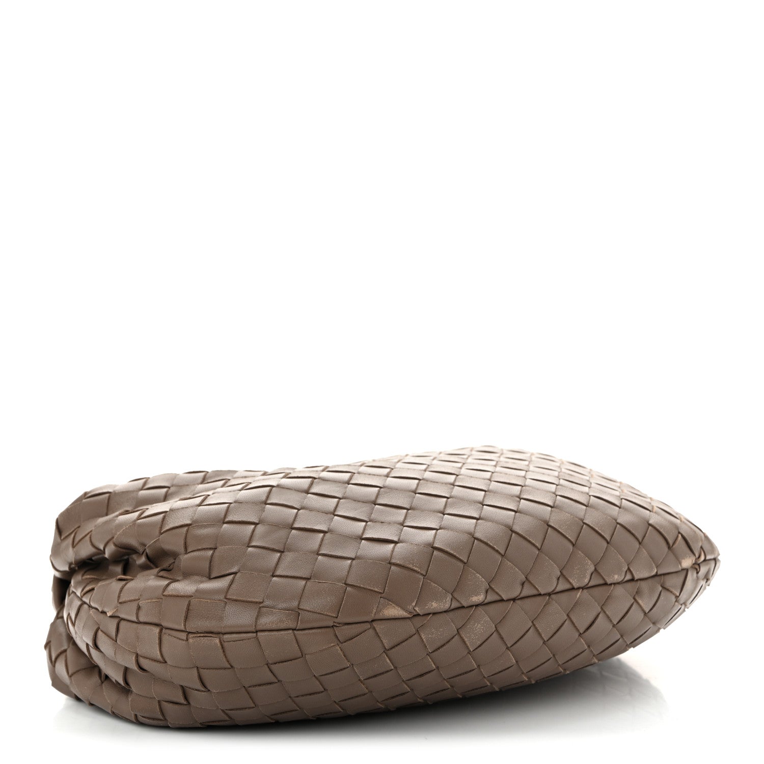 Bottega Veneta Nappa Intrecciato Teen Jodie Hobo Taupe Grey 4 of 10