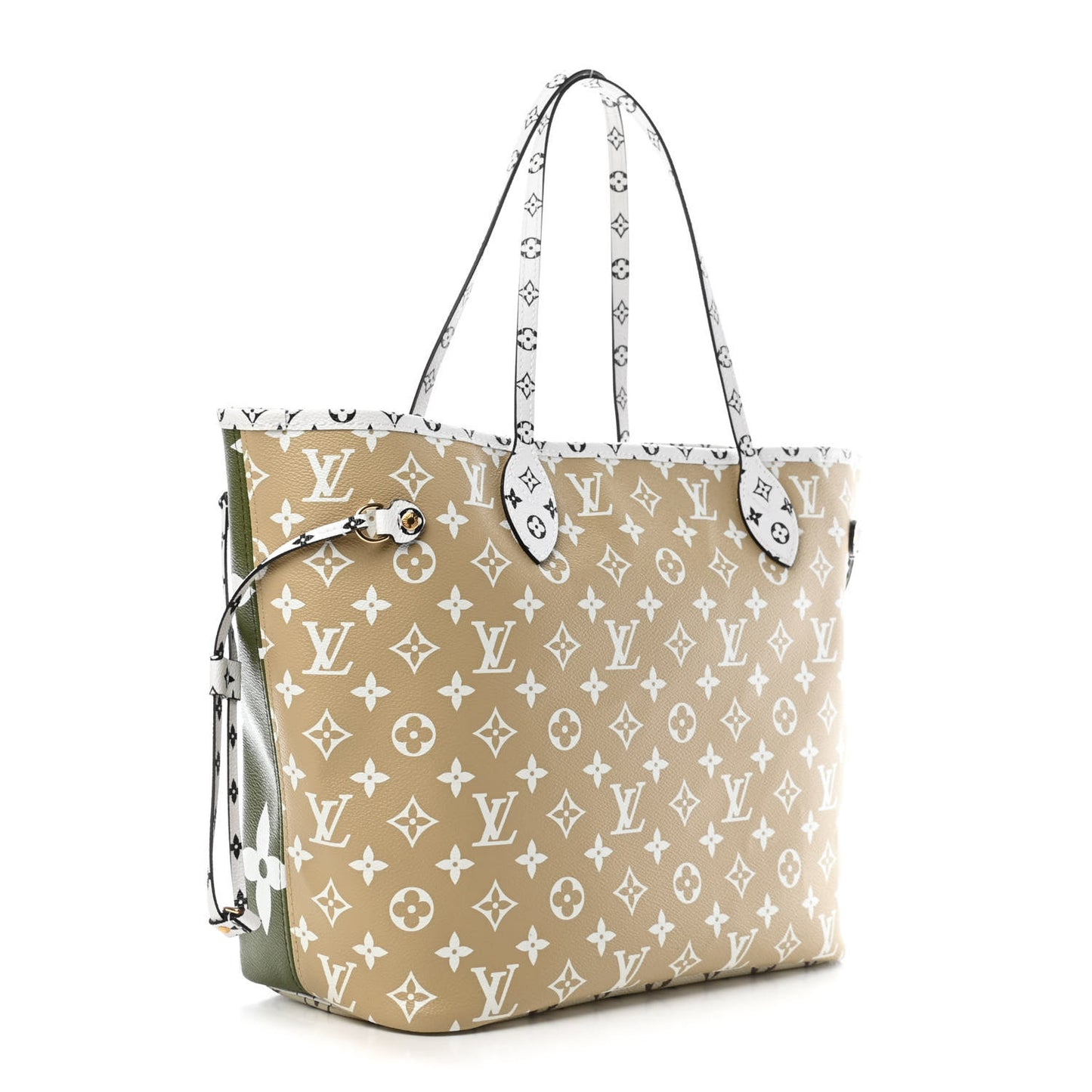 Monogram Giant Neverfull MM Kaki