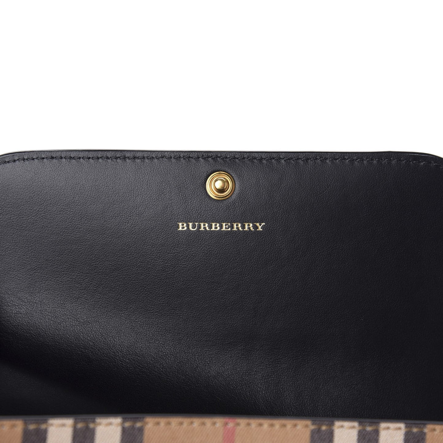 Vintage Check Halton Wallet Black