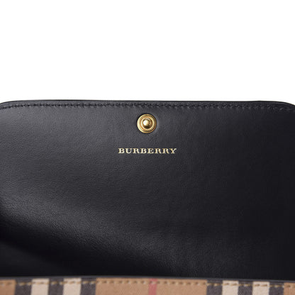 Burberry Vintage Check Halton Wallet Black 6 of 6