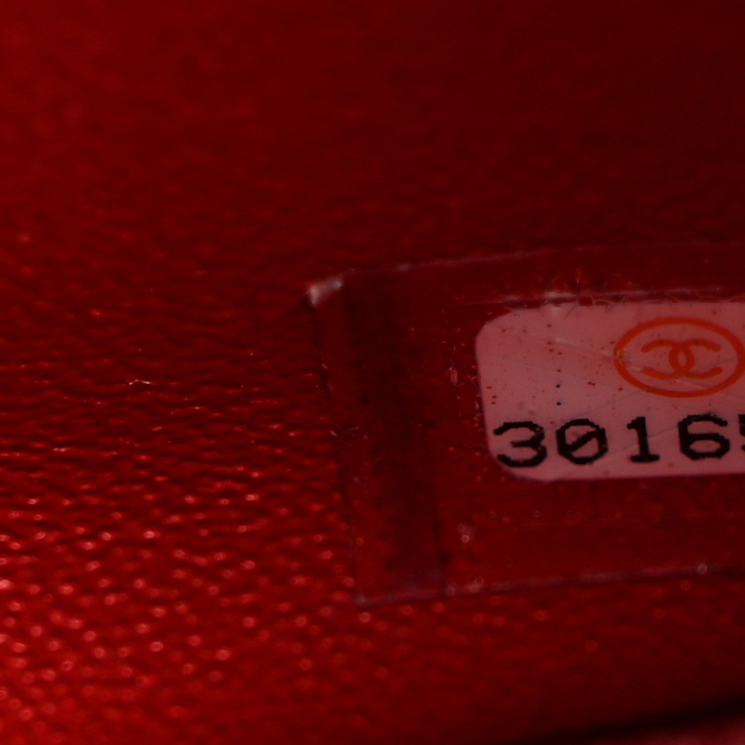 Chanel Lambskin Quilted Mini Rectangular Flap Dark Red 7 of 10