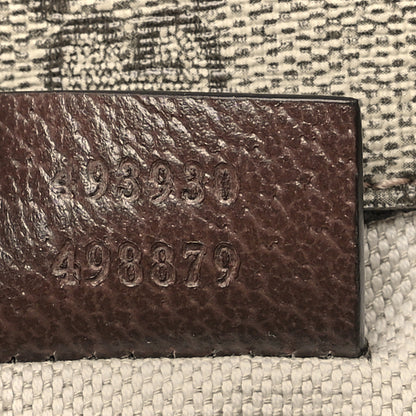 Gucci GG Supreme Monogram Neo Vintage Web Belt Bag Brown 7 of 10