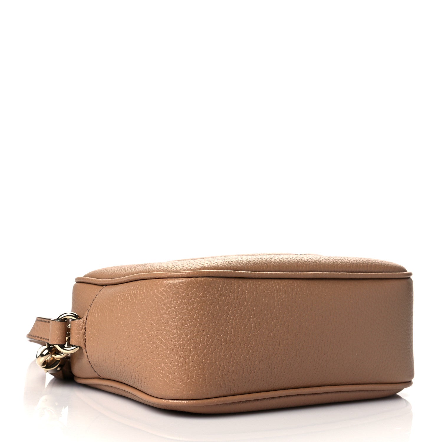 Gucci Pebbled Calfskin Small Soho Disco Bag Camelia 4 of 11