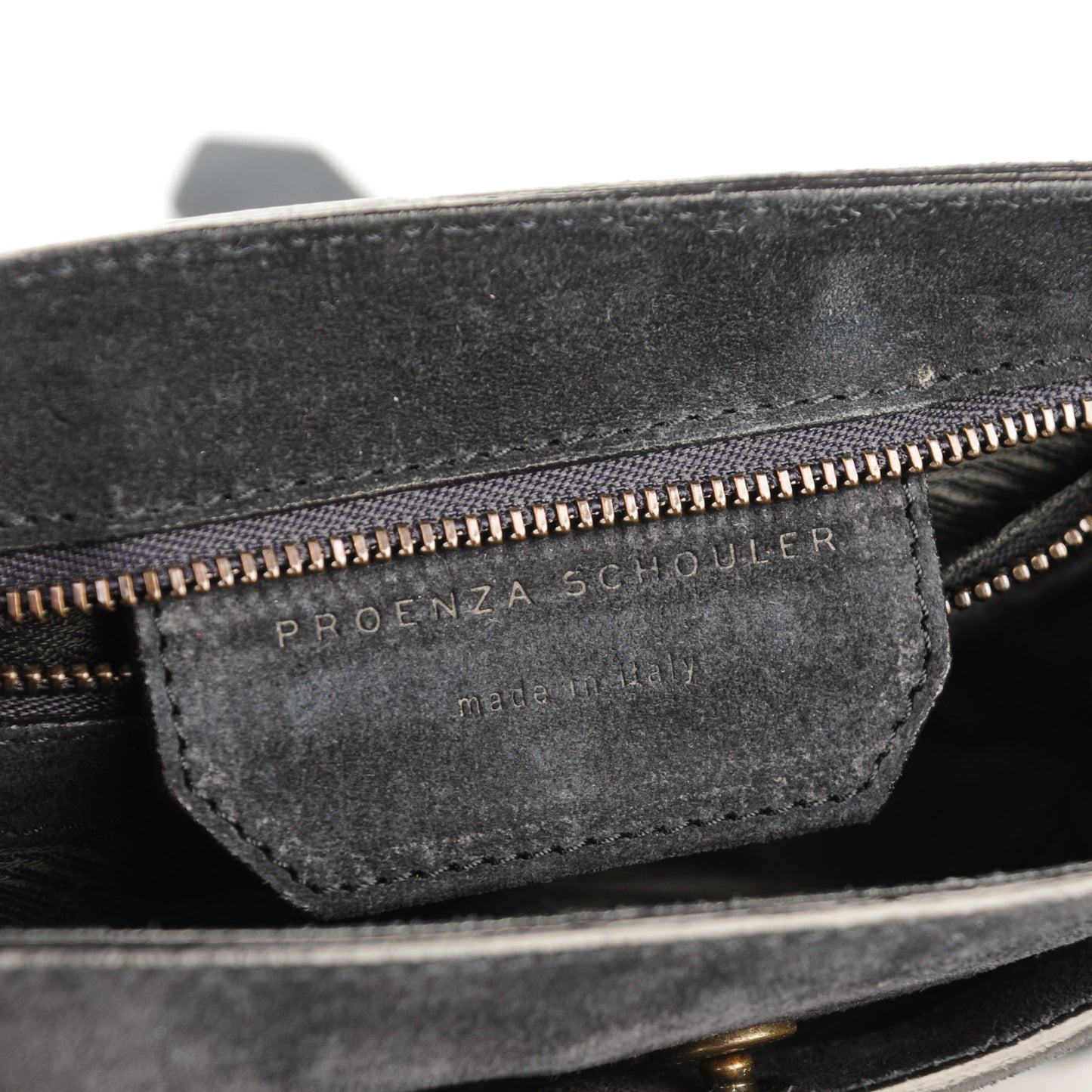 Suede PS1 Pouch Messenger Navy