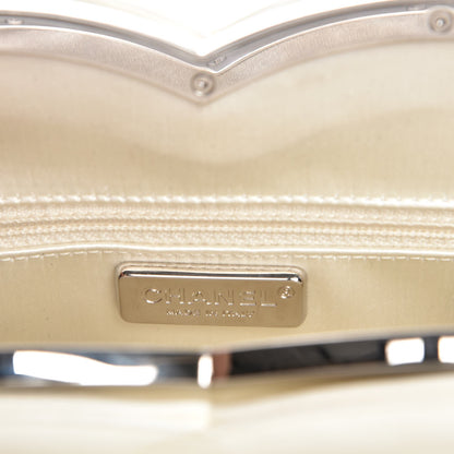 Chanel Plexiglass Brasserie Gabrielle Plates Minaudiere White 6 of 10