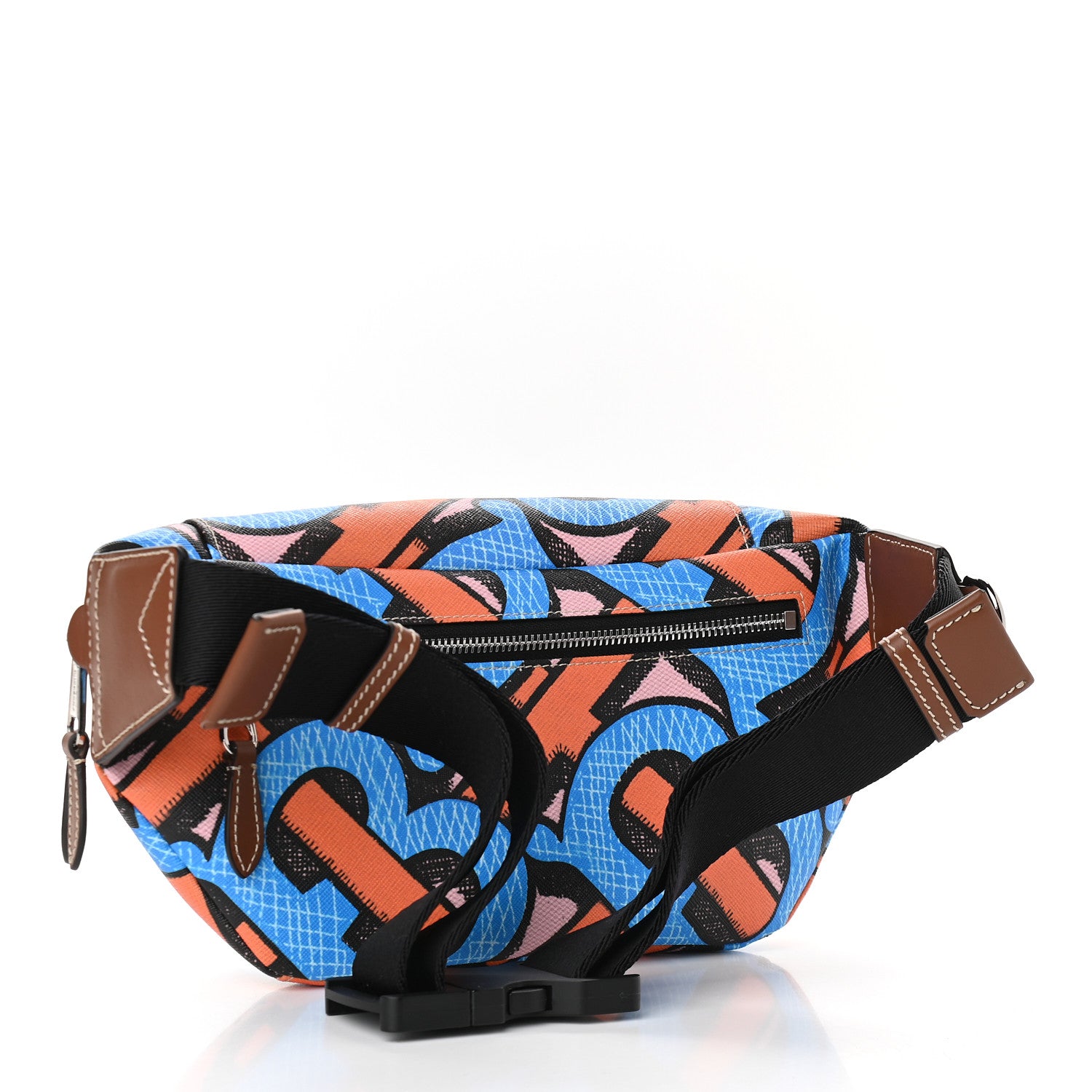 Burberry E-Canvas Logo Sonny Bum Bag Bright Cobalt 3 of 8