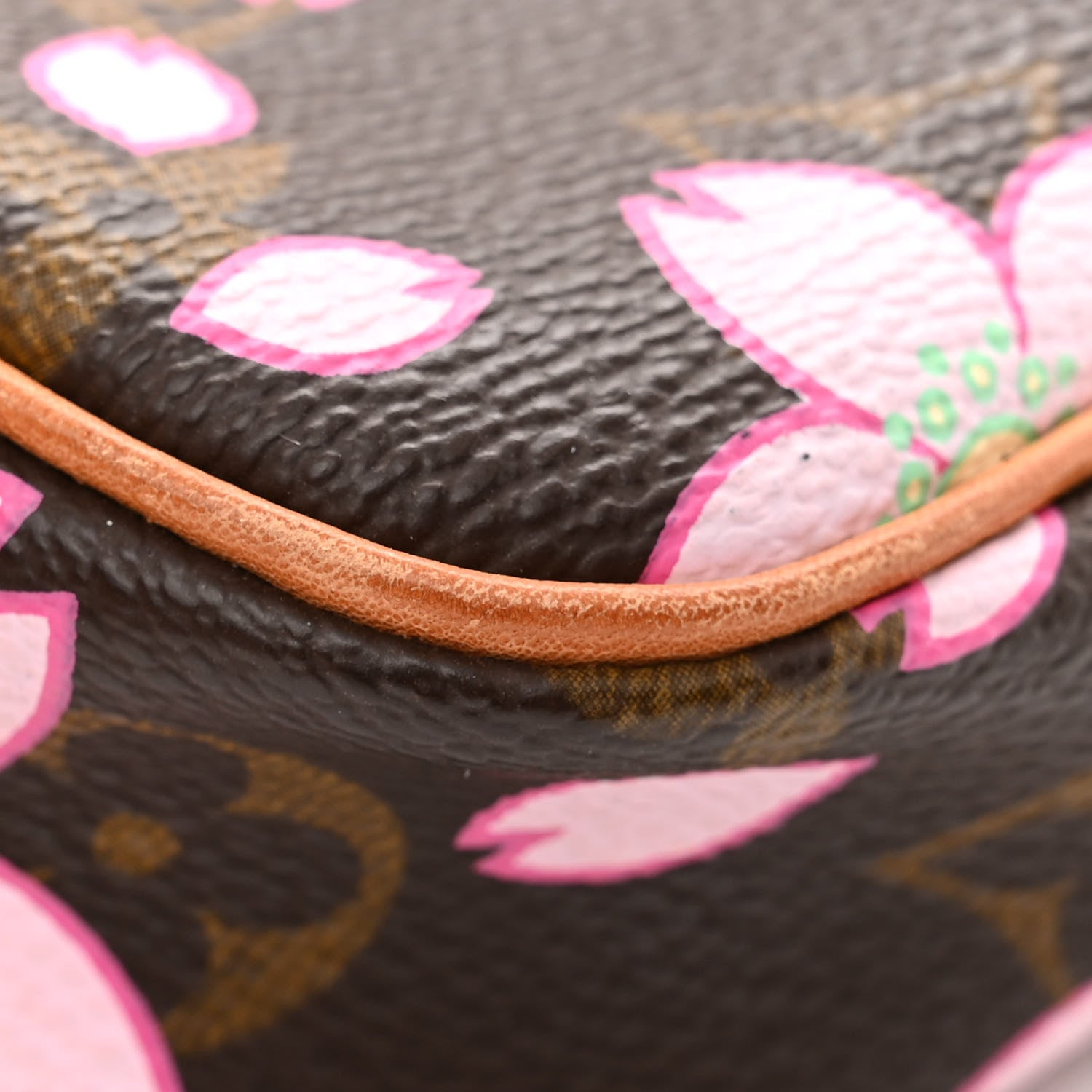 Louis Vuitton Monogram Cherry Blossom Pochette Accessories Brown 13 of 13