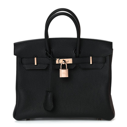 Hermes Togo Birkin 25 Black 1 of 10