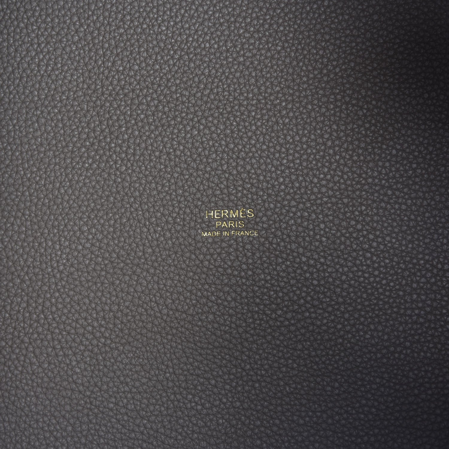 Hermes Taurillon Clemence Picotin Lock 22 MM Gris Asphalte 8 of 10