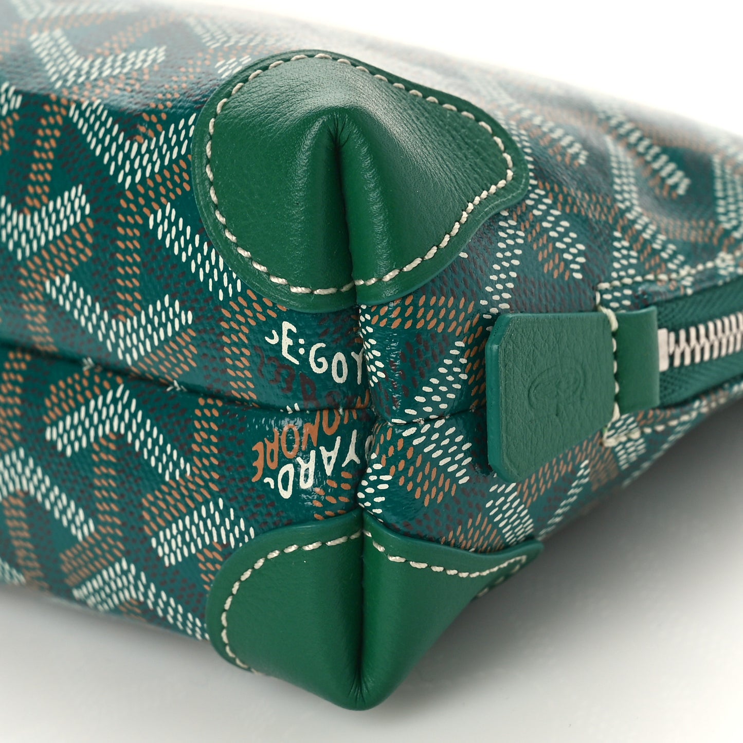 Goyardine Vendome Toiletry Pouch Green