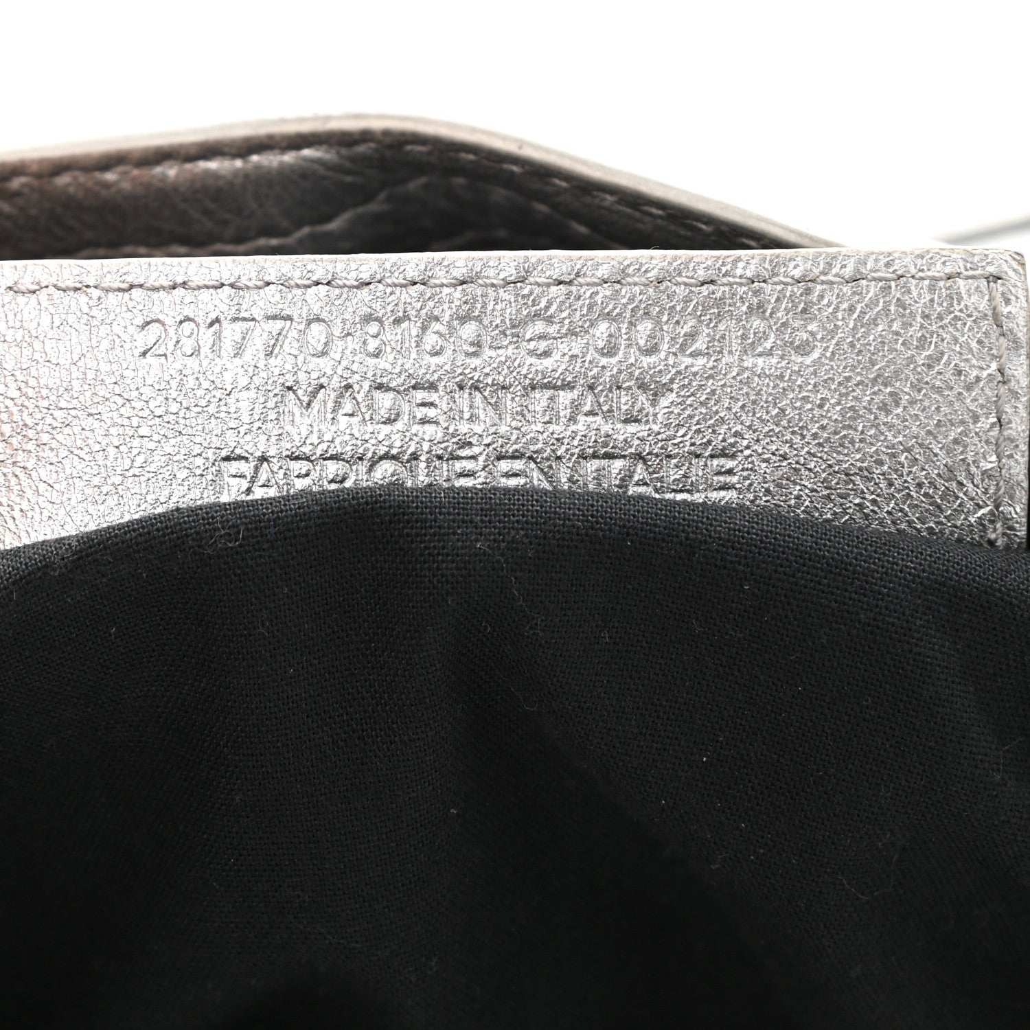 Balenciaga Metallic Agneau Giant 12 Silver Hardware City Gris Aluminum 7 of 8
