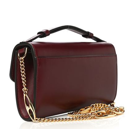 Gucci Shibuya Calfskin Mini Zumi Shoulder Bag Vintage Bordeaux 2 of 15