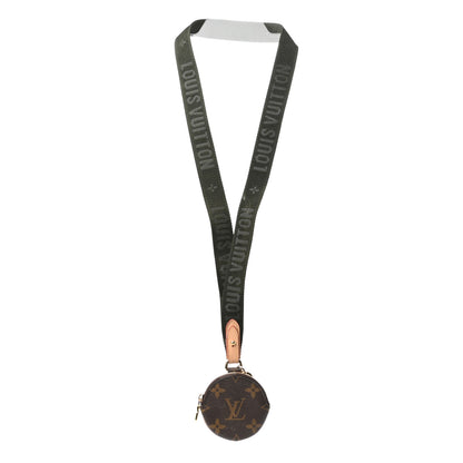 Louis Vuitton Monogram Multi Pochette Accessories Lanyard Key Holder Kaki 3 of 6