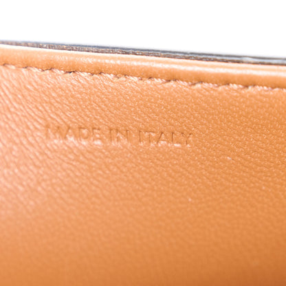 Celine Canvas Calfskin Triomphe Shoulder Bag Tan 8 of 11