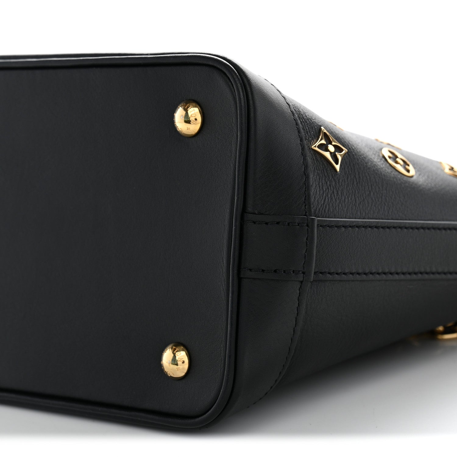 Louis Vuitton Calfskin Monogram Cruiser PM Black 9 of 9