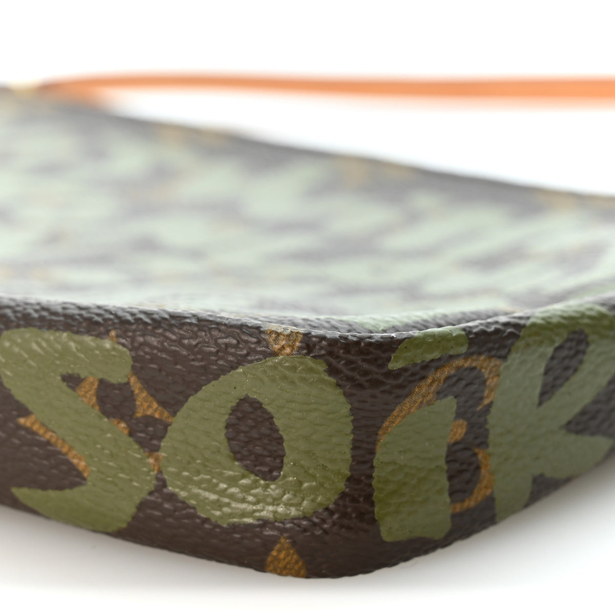 Monogram Graffiti Pochette Accessories Kaki