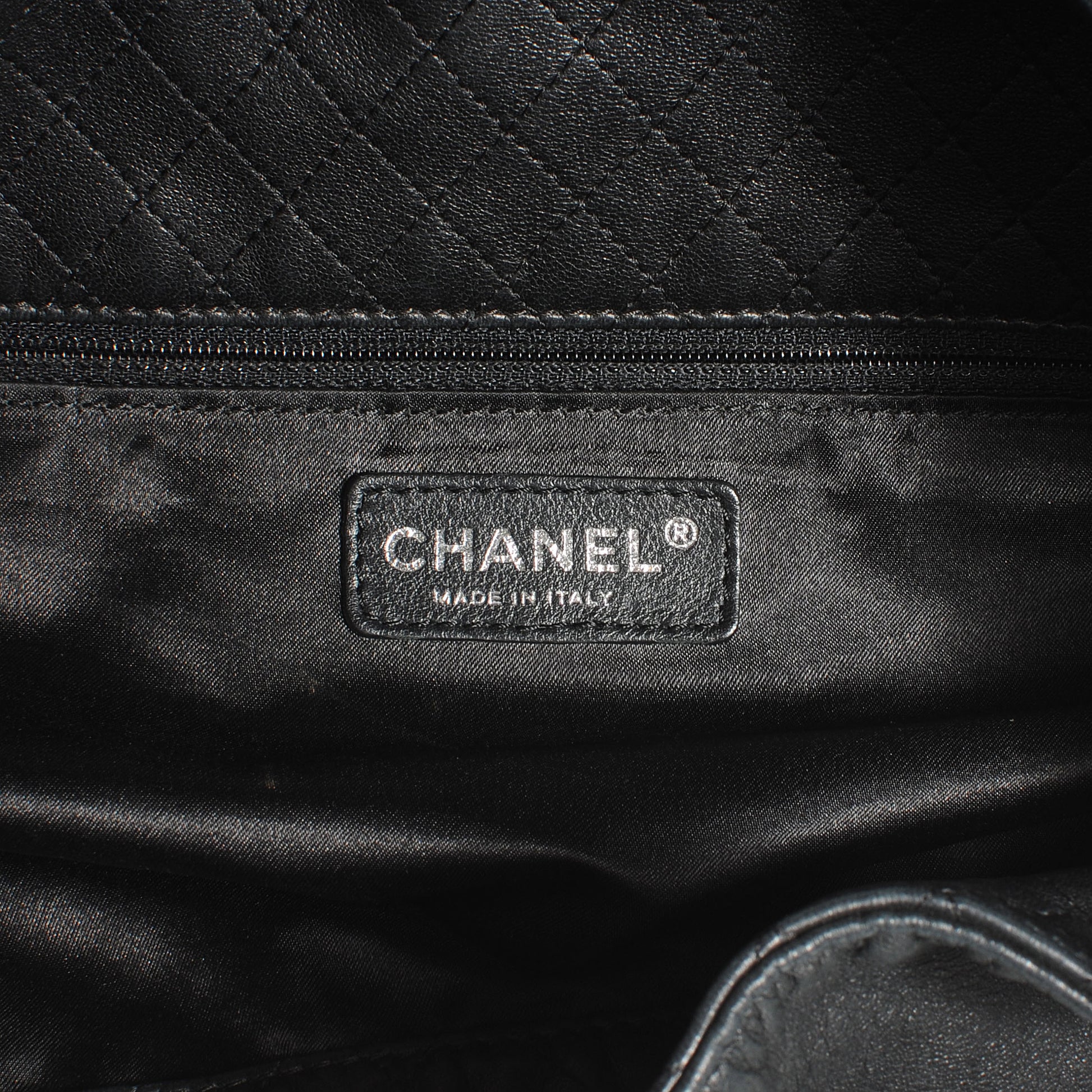 Chanel Lambskin Soft and Chain Large Hobo Black 6 of 7