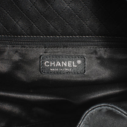 Chanel Lambskin Soft and Chain Large Hobo Black 6 of 7