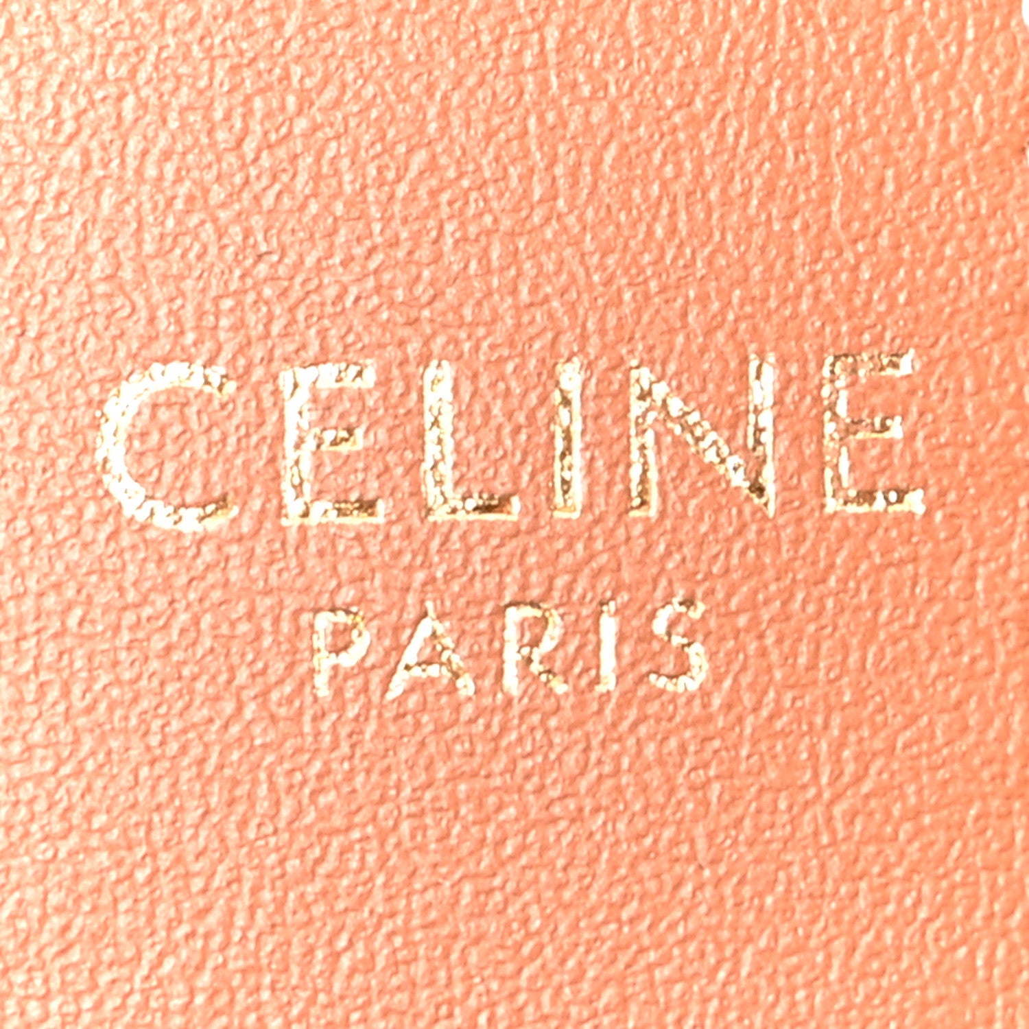 Celine Triomphe Canvas Calfskin Small Bucket Bag Tan 6 of 9