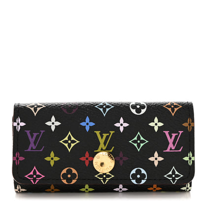 Louis Vuitton Monogram Multicolor Multicles 4 Key Holder Black Grenade 1 of 8
