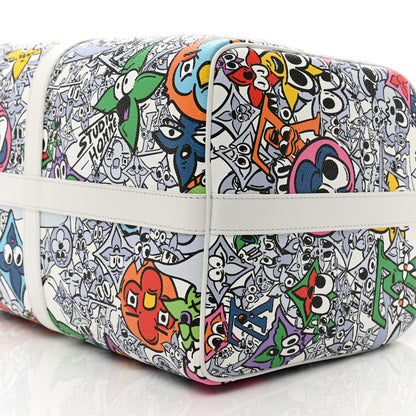 Louis Vuitton Monogram Comics Keepall Bandouliere 50 Multicolor 8 of 8