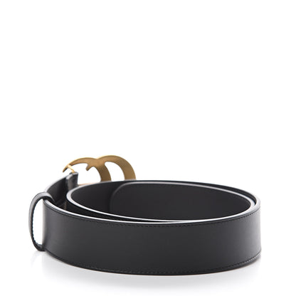Gucci Calfskin Double G 40mm Belt 80 32 Black 2 of 5