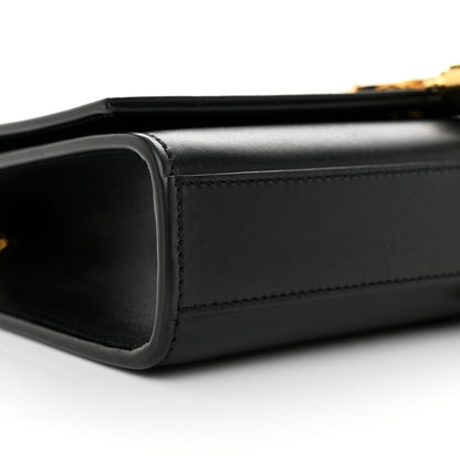 Saint Laurent Smooth Calfskin Medium Classic Monogram Kate Tassel Satchel Black 8 of 9