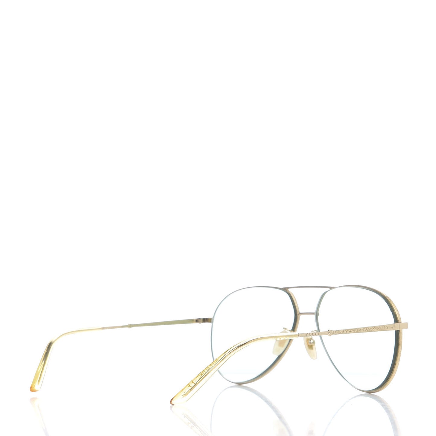 Aviator Sunglasses GG0356S Gold