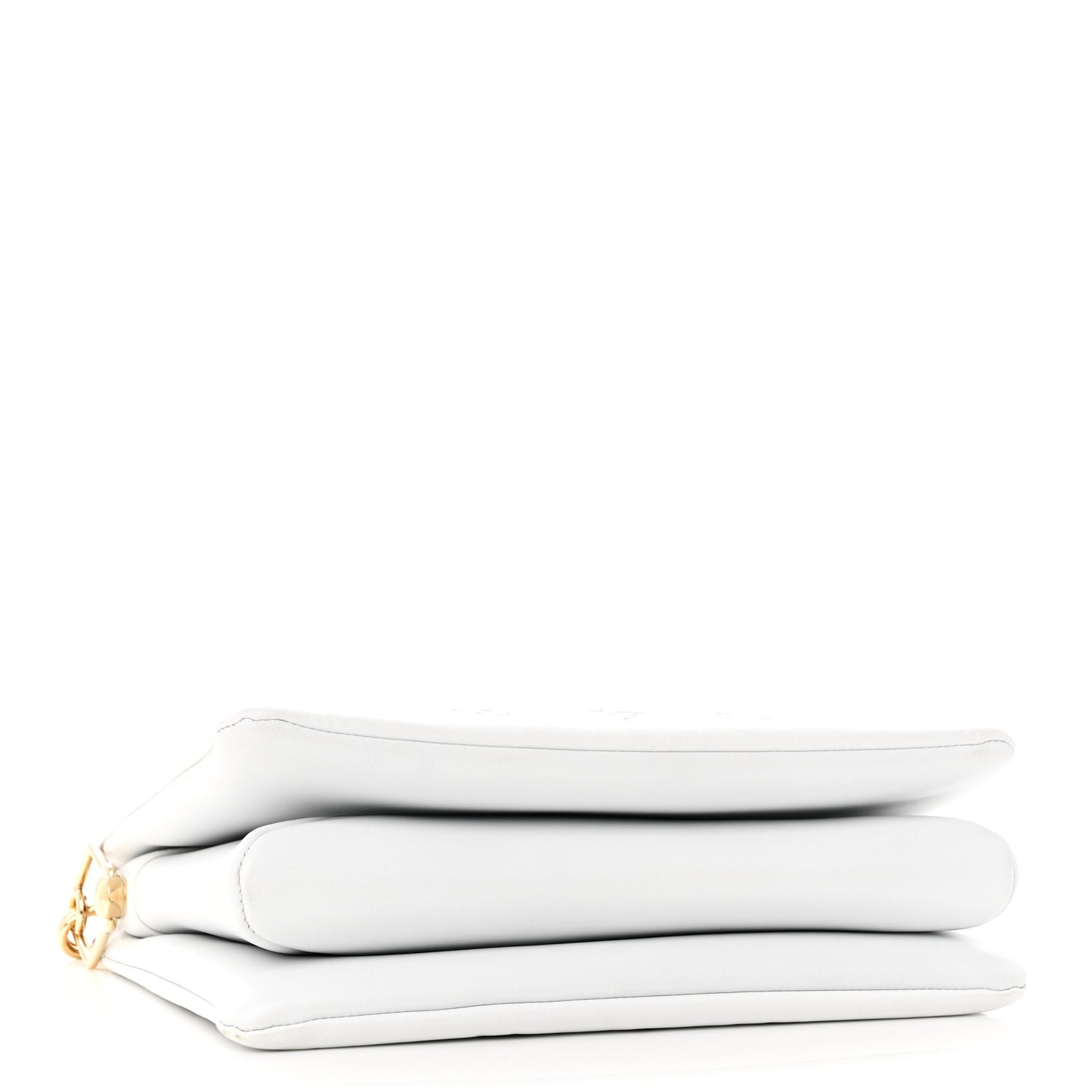 Lambskin Embossed Monogram LV Garden Coussin PM Cream