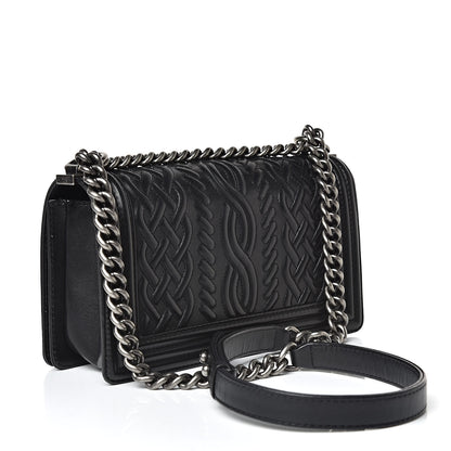 Chanel Lambskin Medium Celtic Boy Flap Black 3 of 18