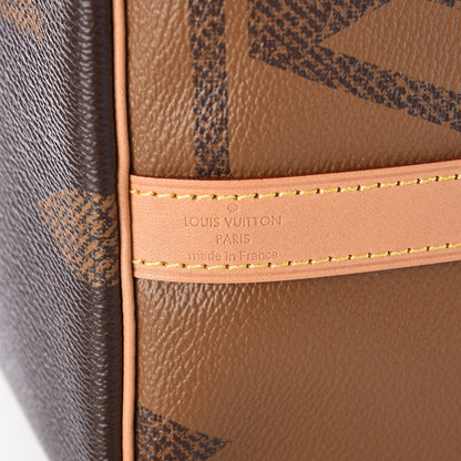 Louis Vuitton Reverse Monogram Giant Speedy Bandouliere 30 7 of 9