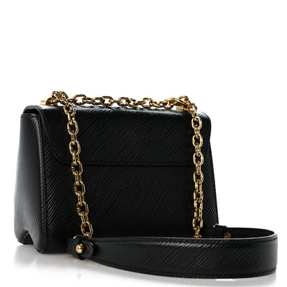 Louis Vuitton Epi Twist Shoulder Bag PM Black 4 of 14