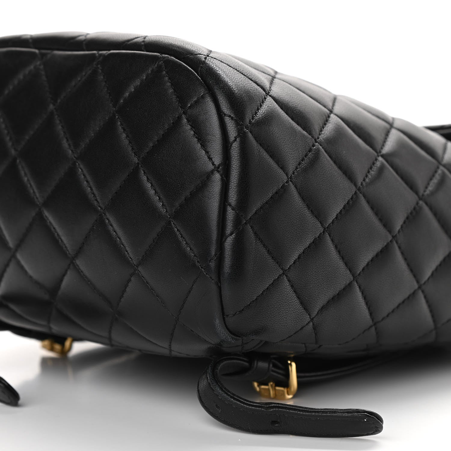 Chanel Lambskin Quilted Mini Urban Spirit Backpack Black 10 of 16