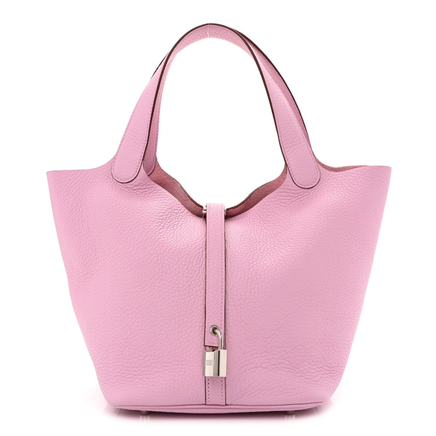 Hermes Taurillon Clemence Picotin Lock 22 MM Mauve Sylvestre 1 of 11